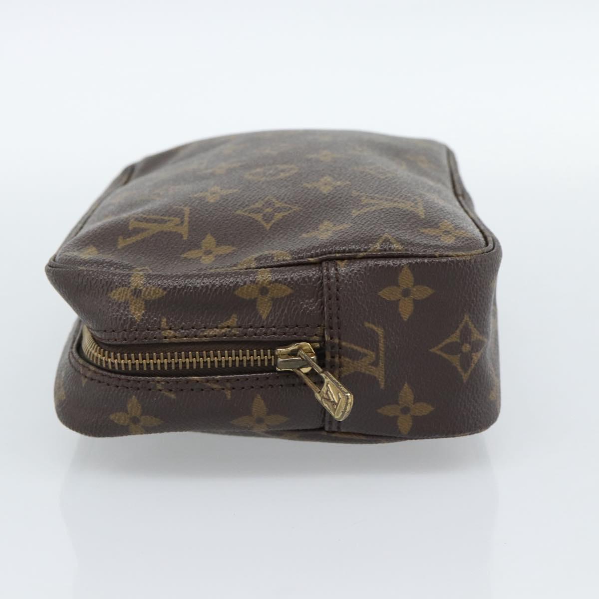LOUIS VUITTON Monogram Trousse Toilette 23 Clutch Bag M47524 LV Auth 189008A