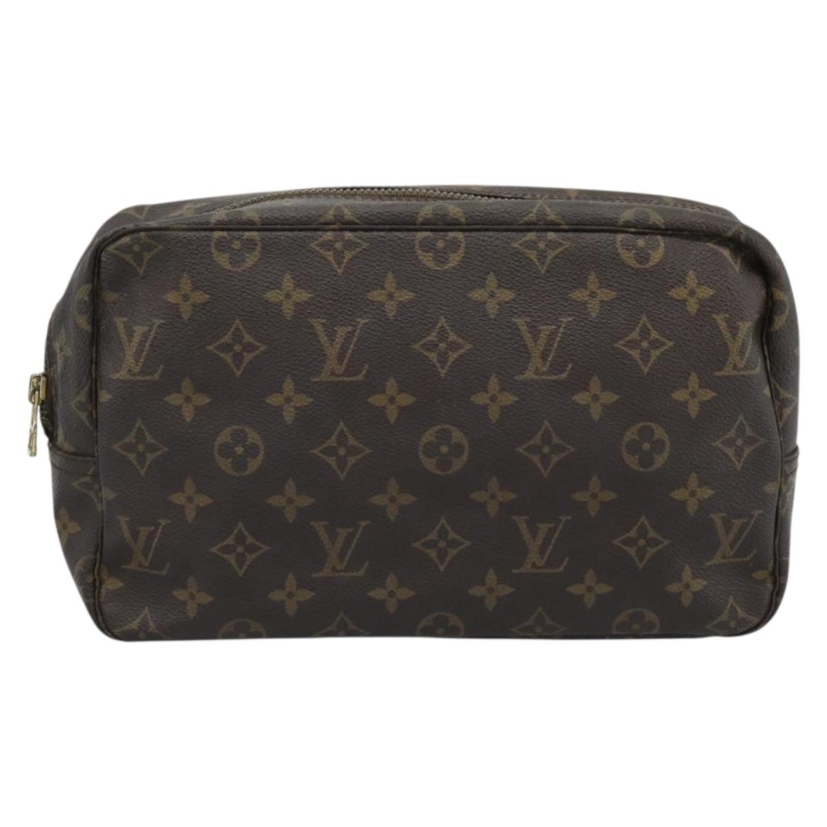 LOUIS VUITTON Monogram Trousse Toilette 28 Clutch Bag M47522 LV Auth 189018
