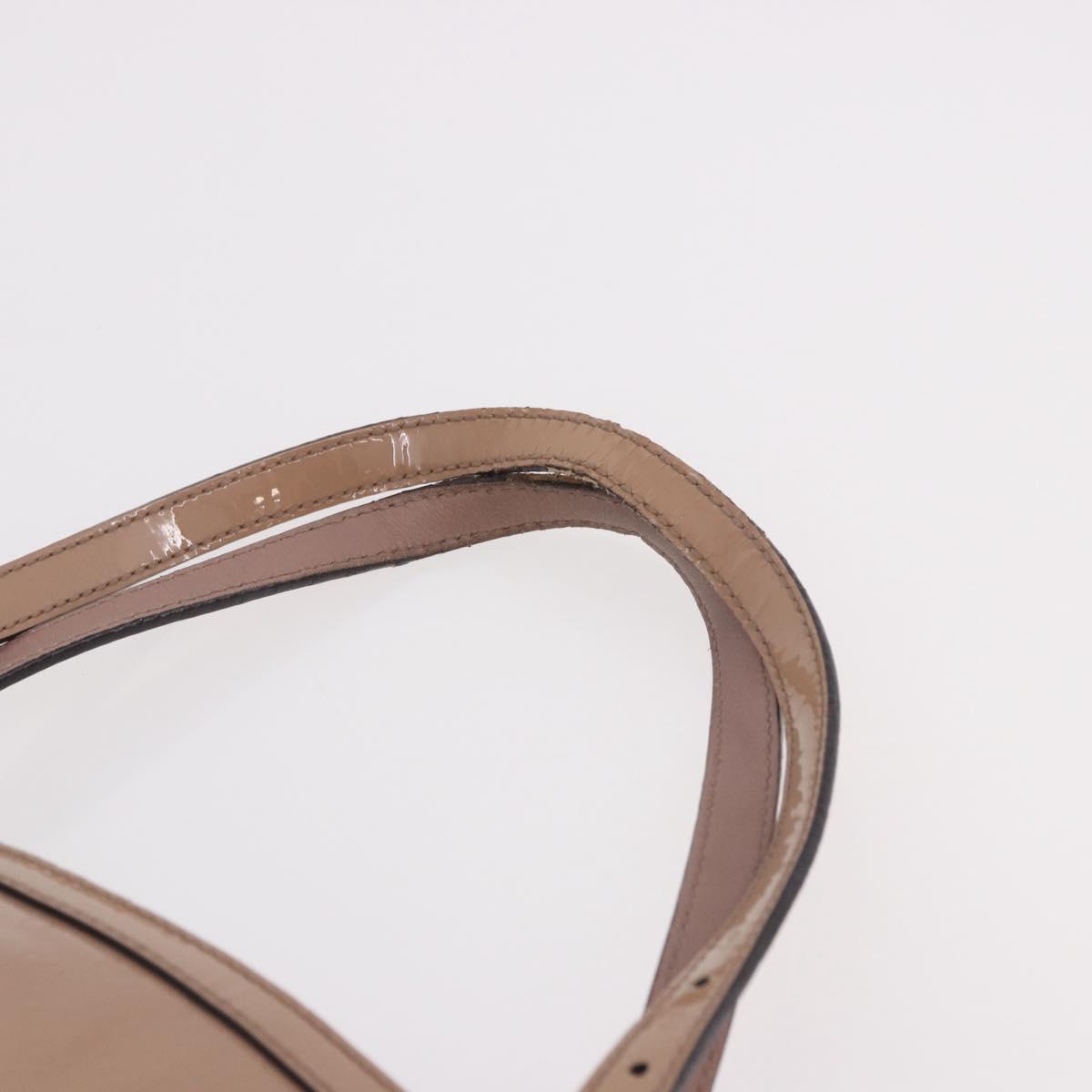 GUCCI Micro GG Canvas Micro Guccissima Tote Bag PVC Pink Gold 309613 Auth 189026