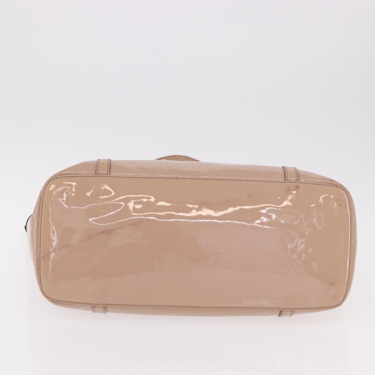GUCCI Micro GG Canvas Micro Guccissima Tote Bag PVC Pink Gold 309613 Auth 189026