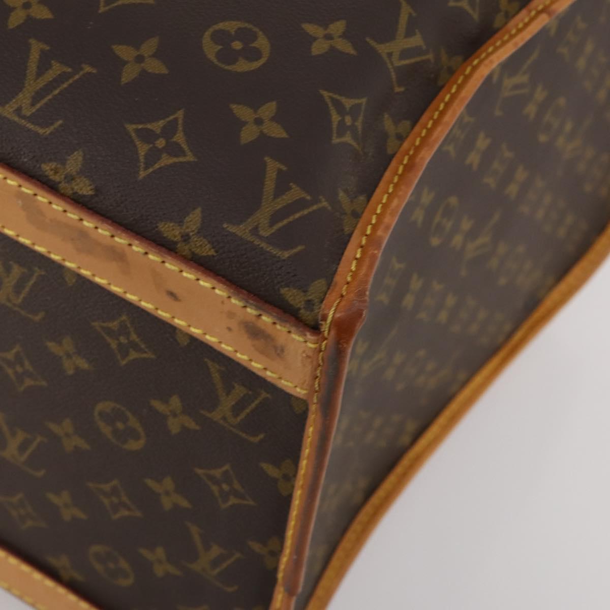 LOUIS VUITTON Monogram Sac Chasseur 55 Boston Bag M41922 LV Auth 189031