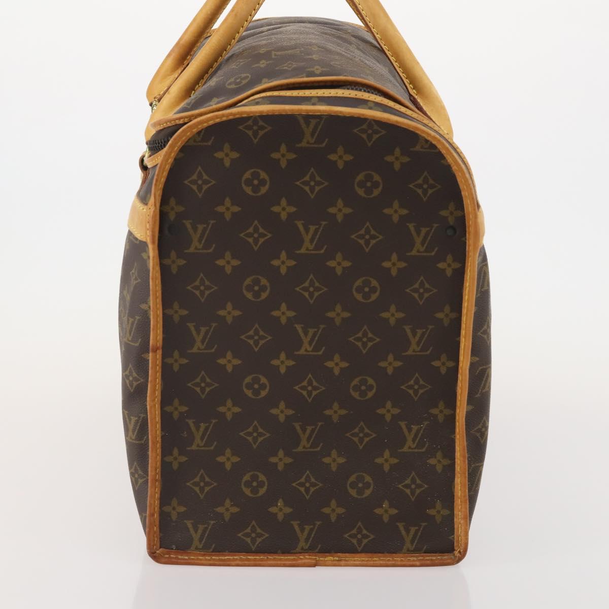 LOUIS VUITTON Monogram Sac Chasseur 55 Boston Bag M41922 LV Auth 189031