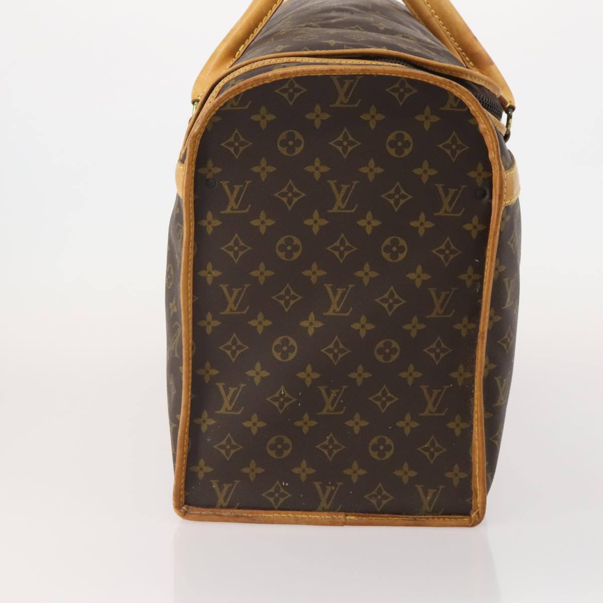 LOUIS VUITTON Monogram Sac Chasseur 55 Boston Bag M41922 LV Auth 189031