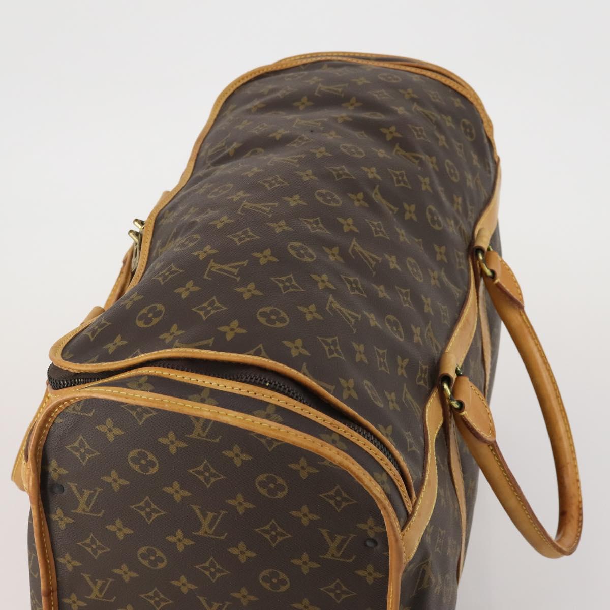 LOUIS VUITTON Monogram Sac Chasseur 55 Boston Bag M41922 LV Auth 189031