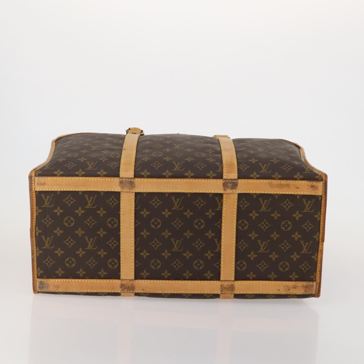 LOUIS VUITTON Monogram Sac Chasseur 55 Boston Bag M41922 LV Auth 189031