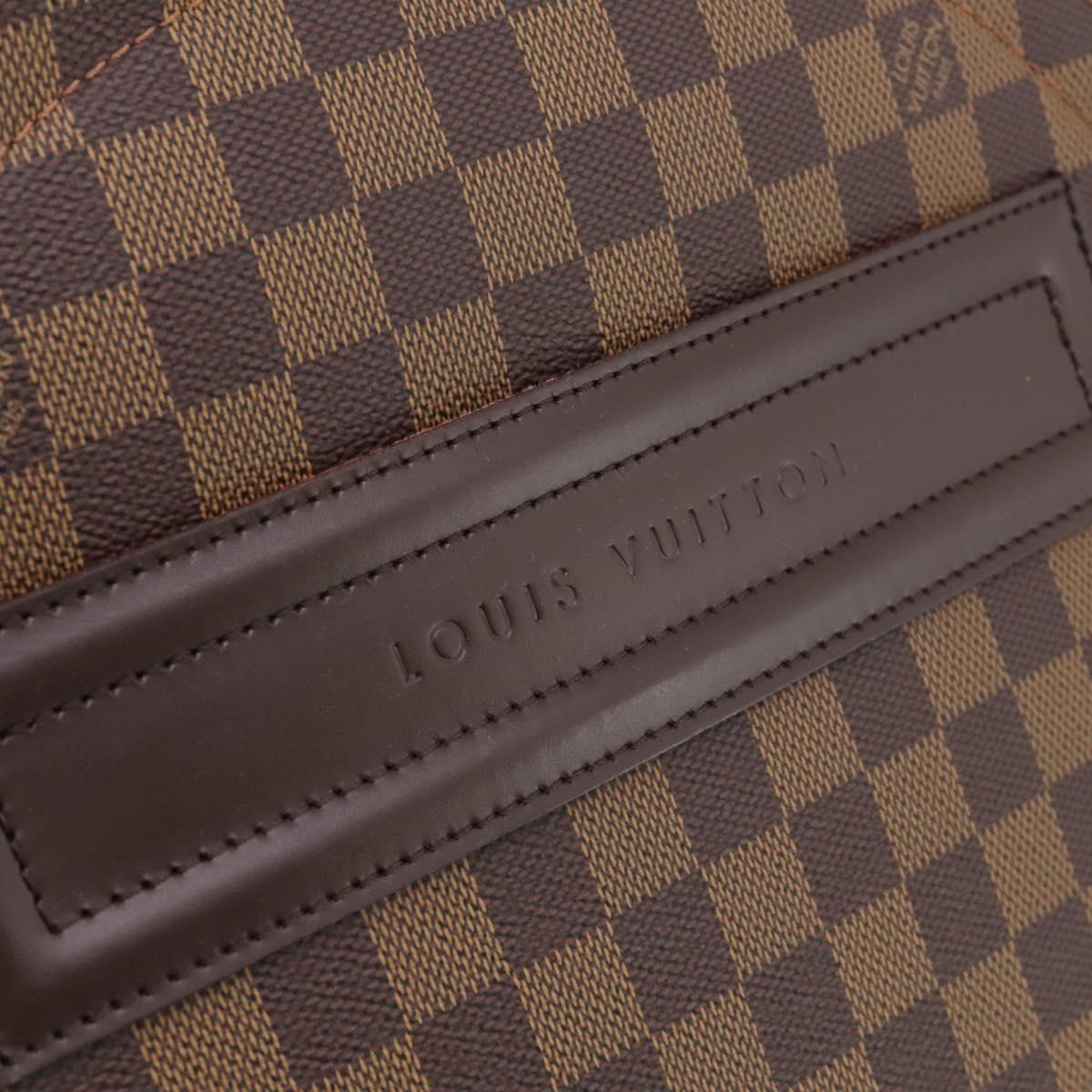 LOUIS VUITTON Damier Ebene Pegas 60 Suitcase N23255 LV Auth 189035