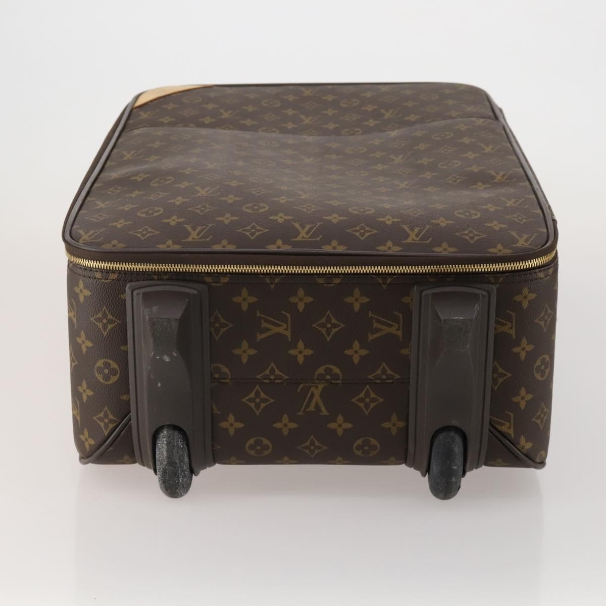 LOUIS VUITTON Monogram Pegas 60 Suitcase M23250 LV Auth 189036
