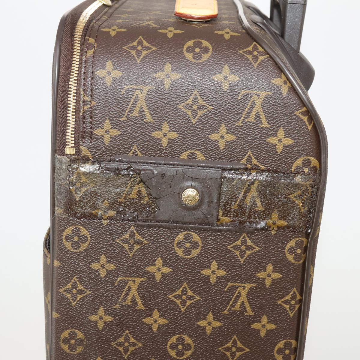 LOUIS VUITTON Monogram Pegas 60 Suitcase M23250 LV Auth 189036