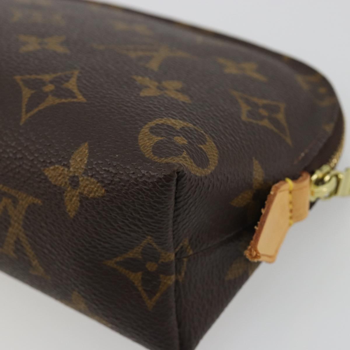 LOUIS VUITTON Monogram Pochette Cosmetic PM M47515 LV Auth 189077V