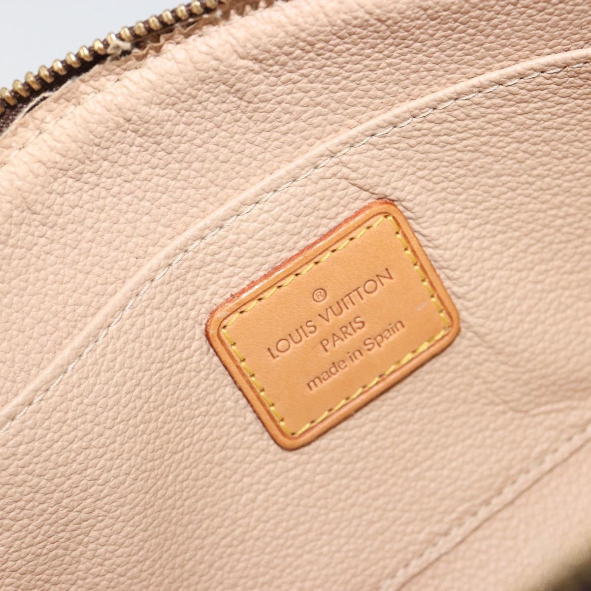 LOUIS VUITTON Monogram Pochette Cosmetic PM M47515 LV Auth 189077V