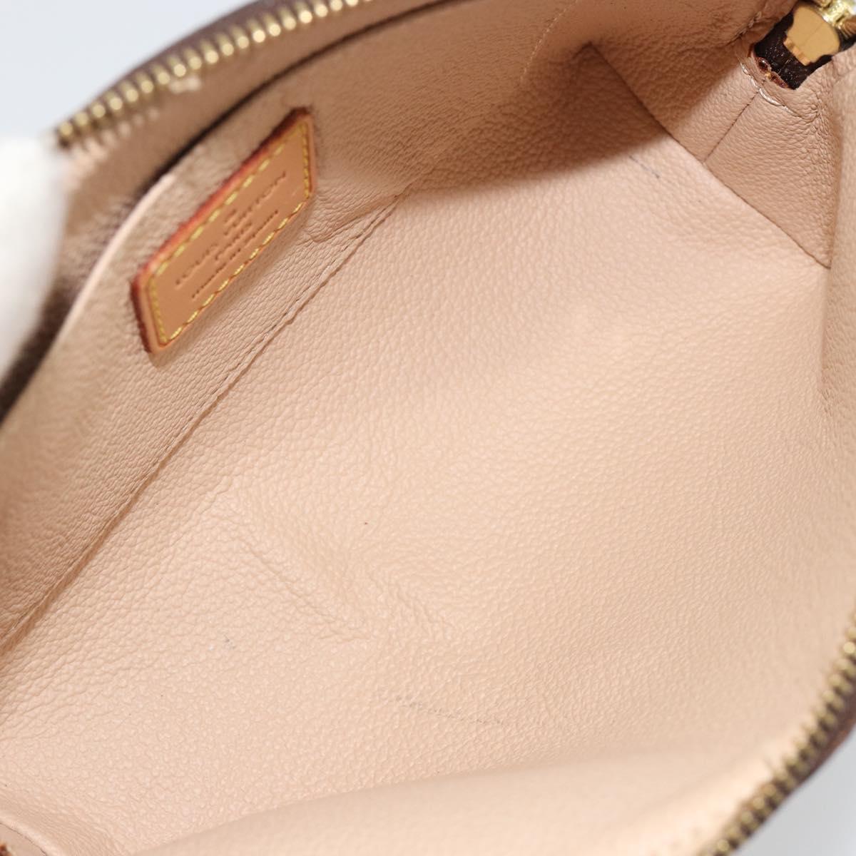 LOUIS VUITTON Monogram Pochette Cosmetic PM M47515 LV Auth 189077V