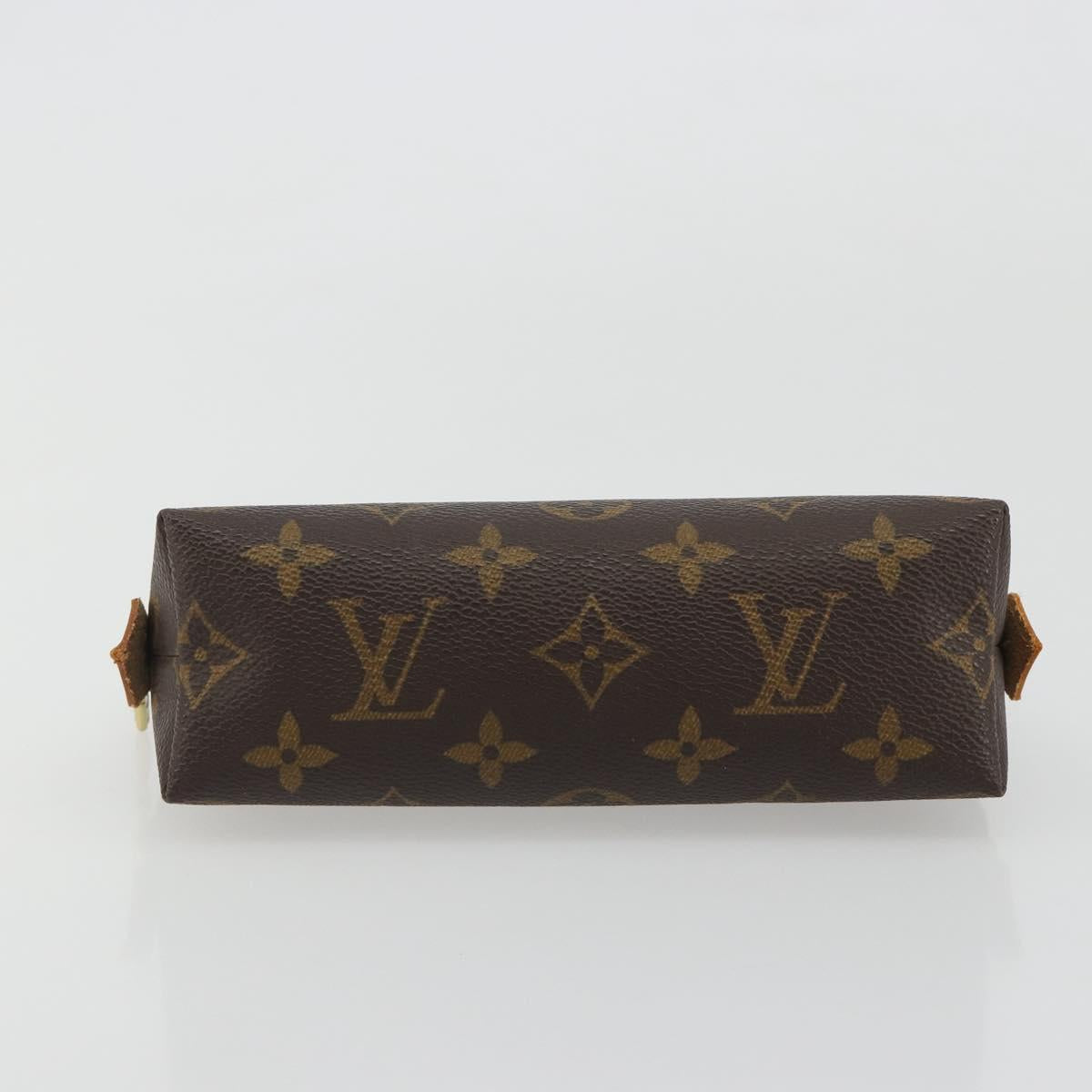 LOUIS VUITTON Monogram Pochette Cosmetic PM M47515 LV Auth 189077V
