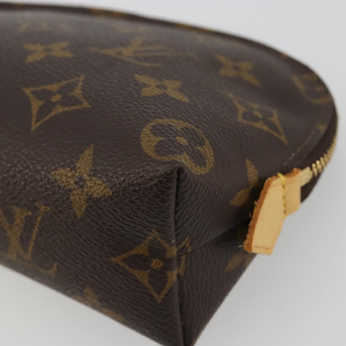 LOUIS VUITTON Monogram Pochette Cosmetic PM M47515 LV Auth 189077V
