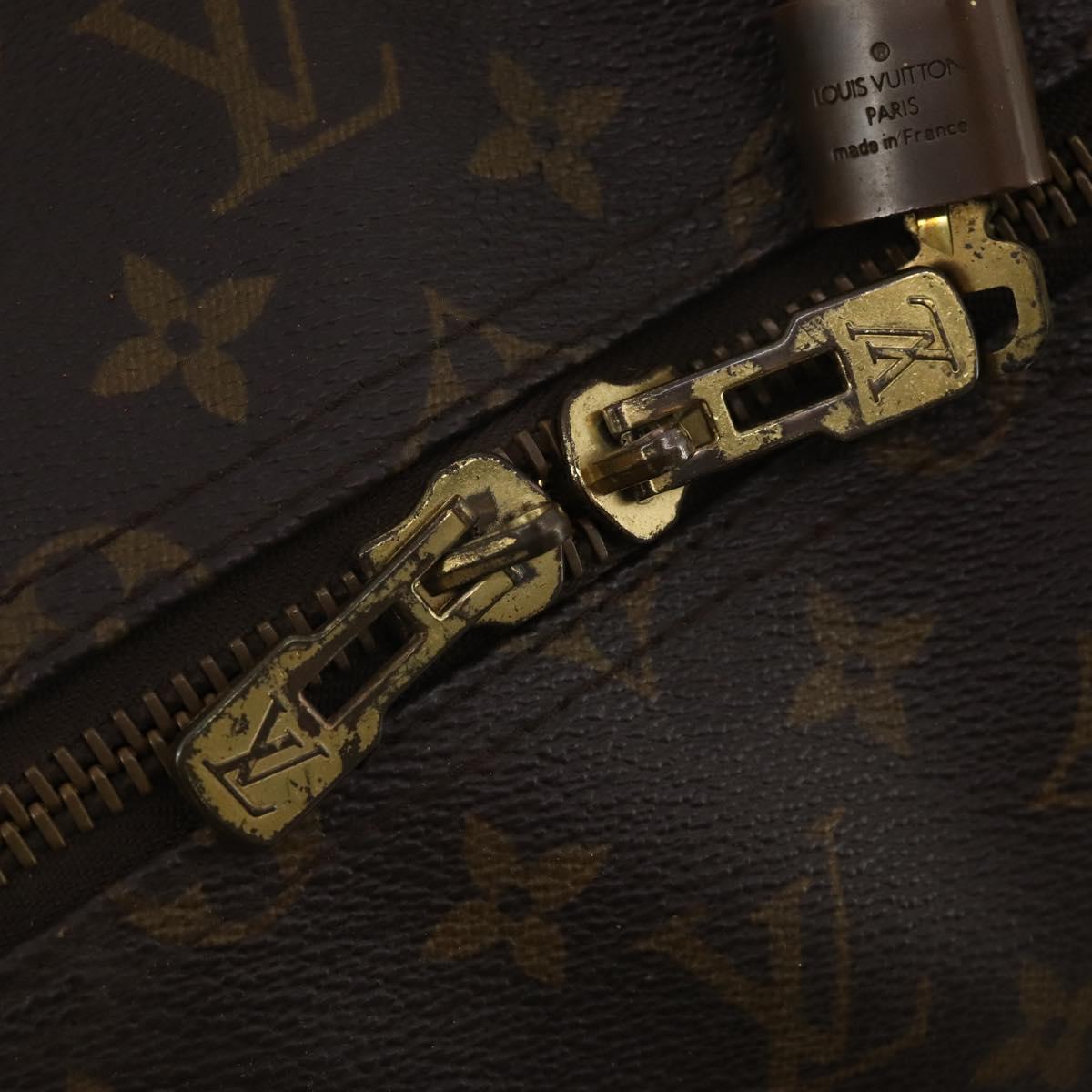 LOUIS VUITTON Monogram Keepall 55 Boston Bag M41424 LV Auth 189079A