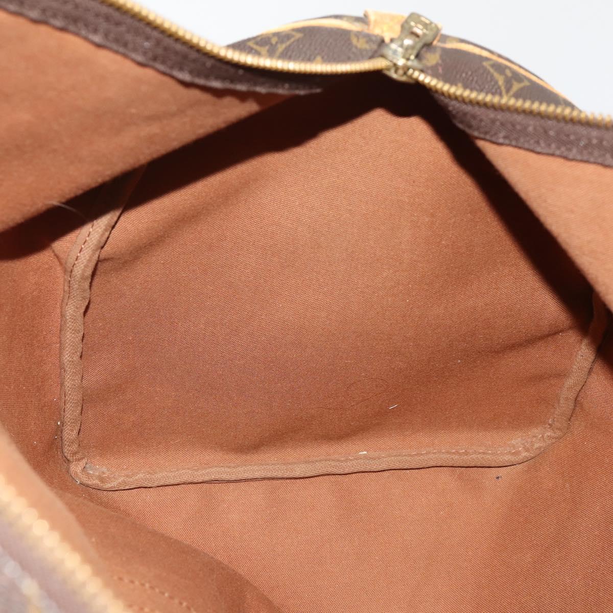 LOUIS VUITTON Monogram Keepall 55 Boston Bag M41424 LV Auth 189079A