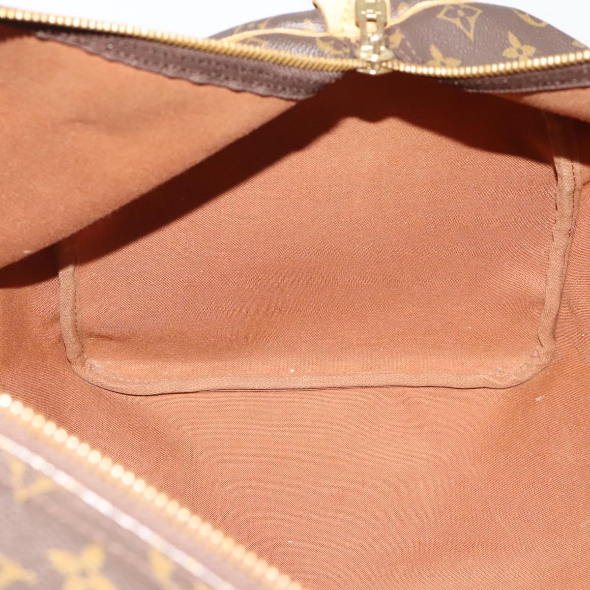 LOUIS VUITTON Monogram Keepall 55 Boston Bag M41424 LV Auth 189079A
