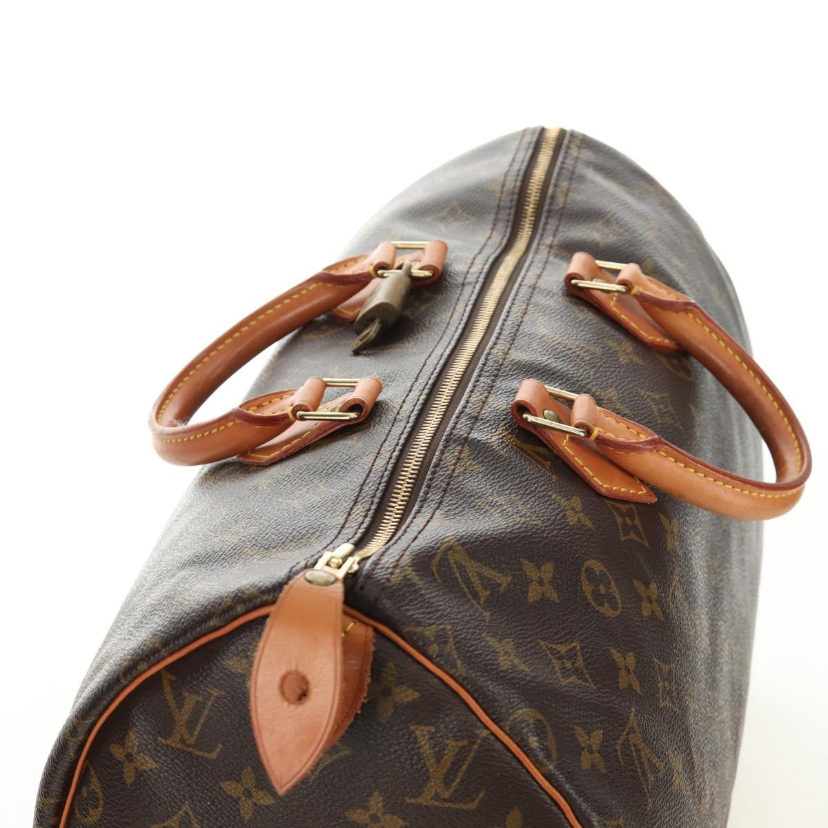 LOUIS VUITTON Monogram Speedy 40 Hand Bag M41522 LV Auth 189080SV