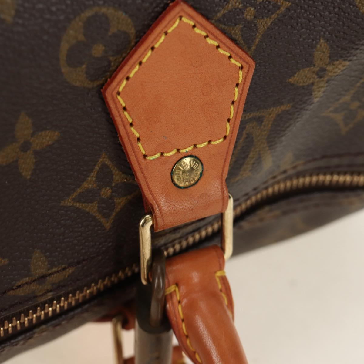 LOUIS VUITTON Monogram Speedy 40 Hand Bag M41522 LV Auth 189080SV