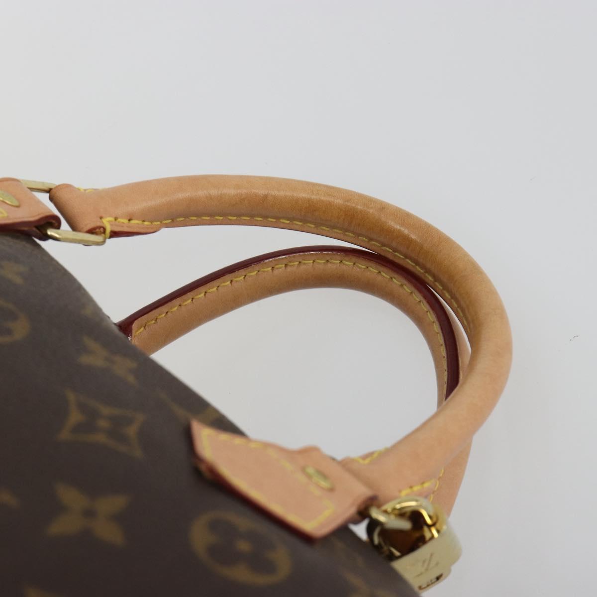 LOUIS VUITTON Monogram Speedy 35 Hand Bag M41524 LV Auth 189081SV