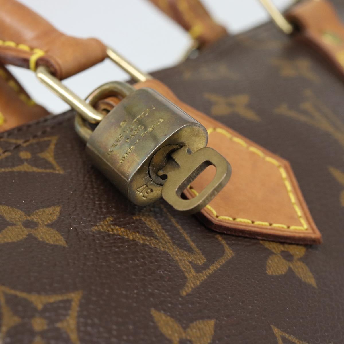 LOUIS VUITTON Monogram Speedy 25 Hand Bag M41528 LV Auth 189082A