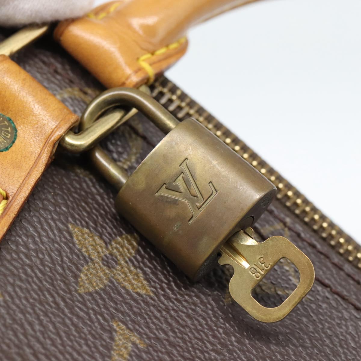 LOUIS VUITTON Monogram Speedy 25 Hand Bag M41528 LV Auth 189083A
