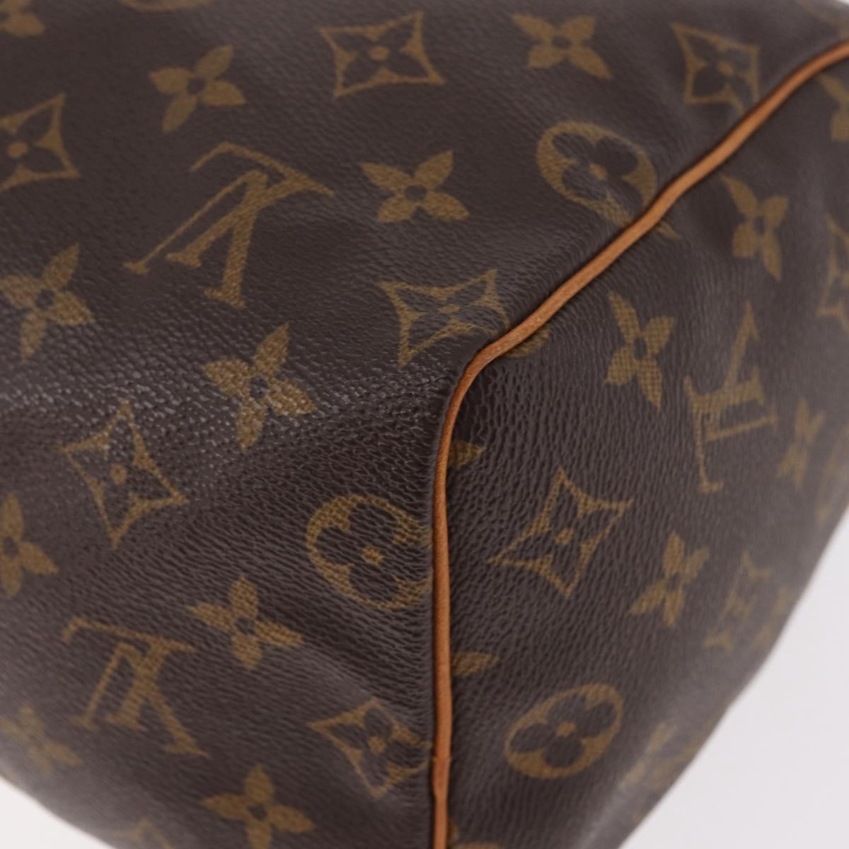 LOUIS VUITTON Monogram Speedy 25 Hand Bag M41528 LV Auth 189084A