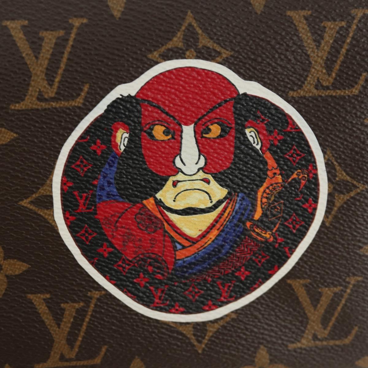 LOUIS VUITTON Monogram Kabuki Speedy 30 Hand Bag M43505 LV Auth 189086SAM