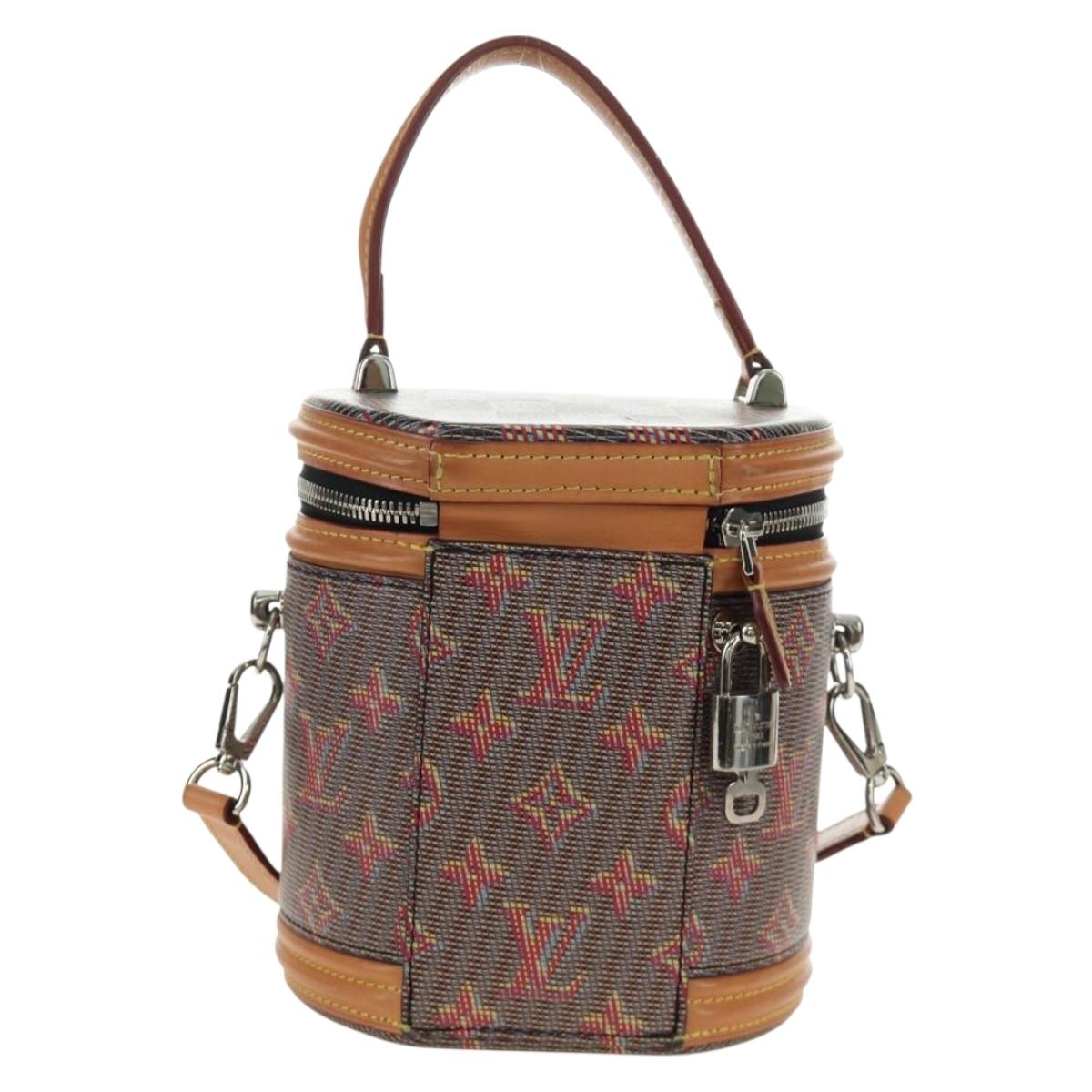 LOUIS VUITTON Monogram LV Pop Cannes Hand Bag 2way M55457 LV Auth 189087M