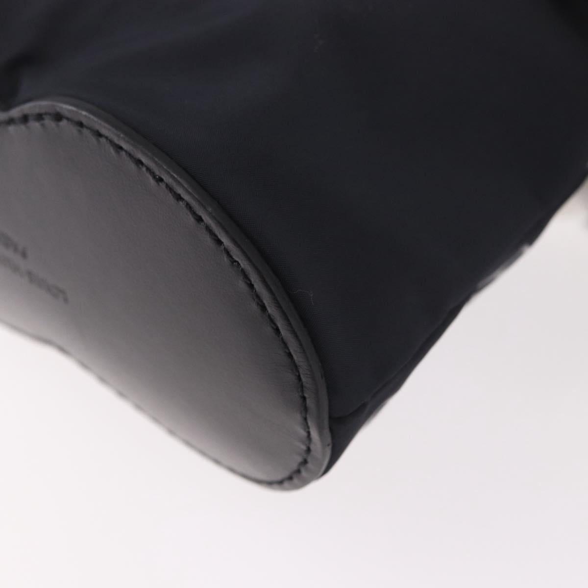 LOUIS VUITTON Monogram Vivienne Backpack Nylon Black LV Auth 189088SM