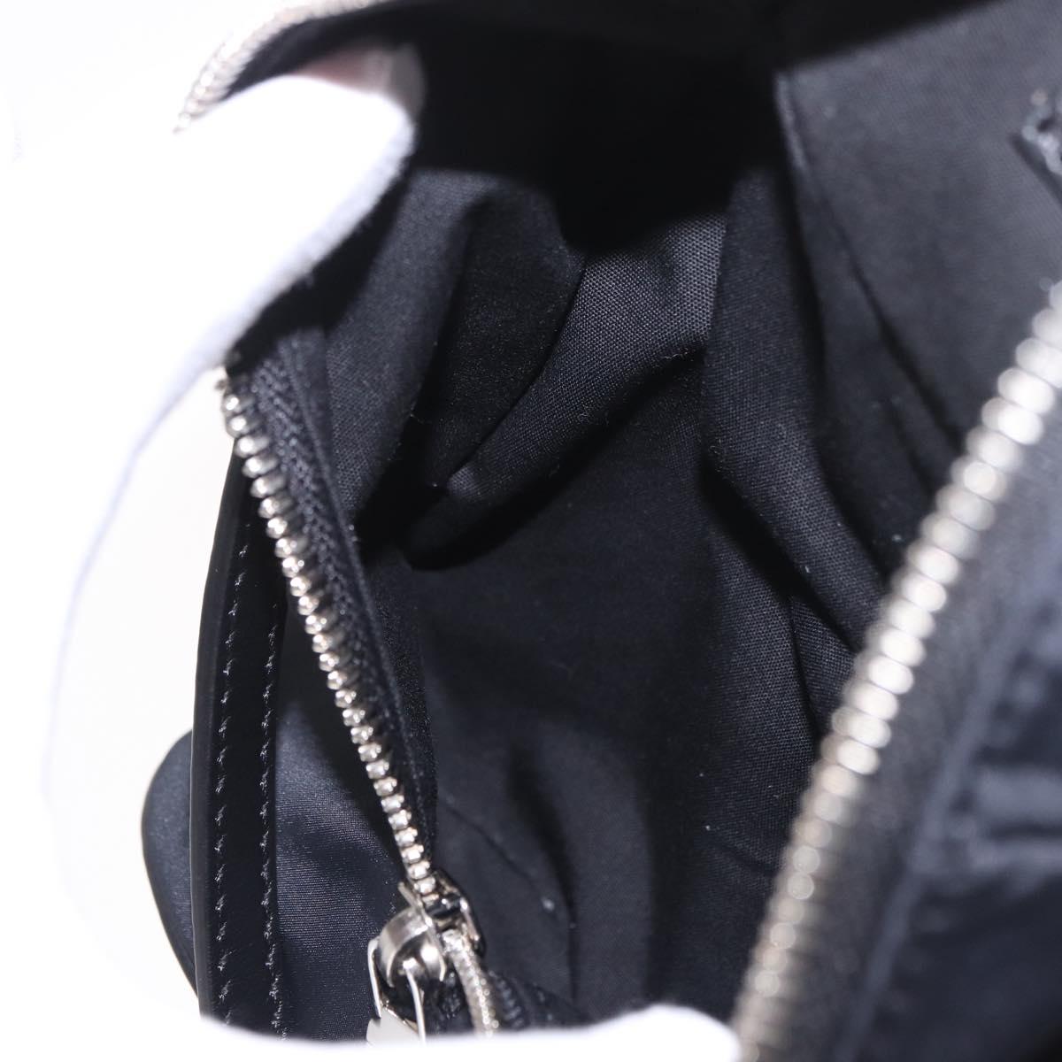 LOUIS VUITTON Monogram Vivienne Backpack Nylon Black LV Auth 189088SM