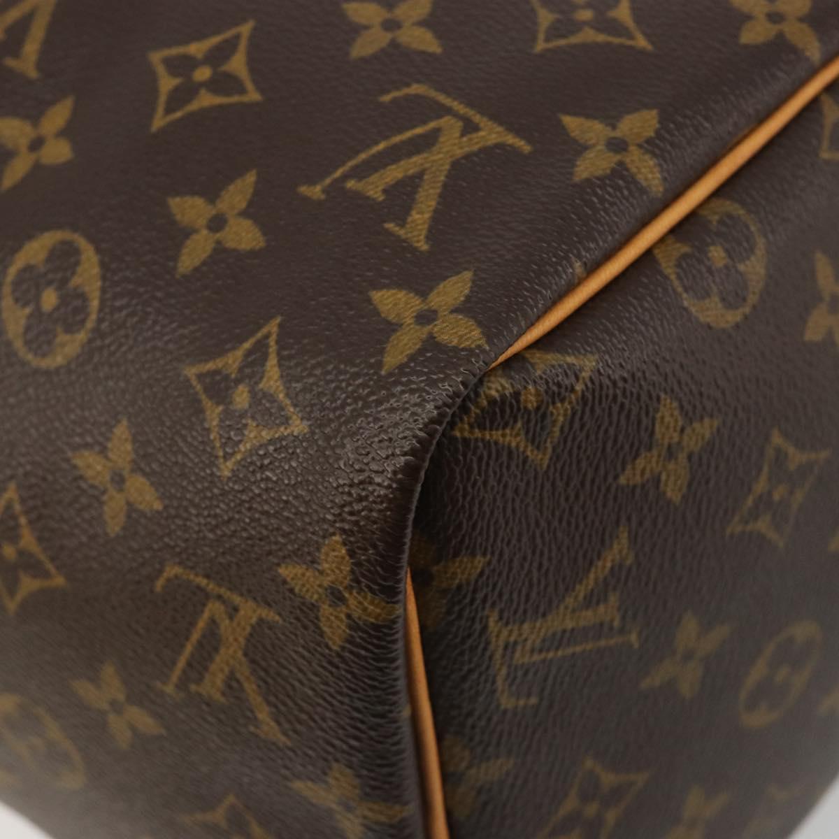 LOUIS VUITTON Monogram Speedy 30 Hand Bag M41526 LV Auth 189095SV