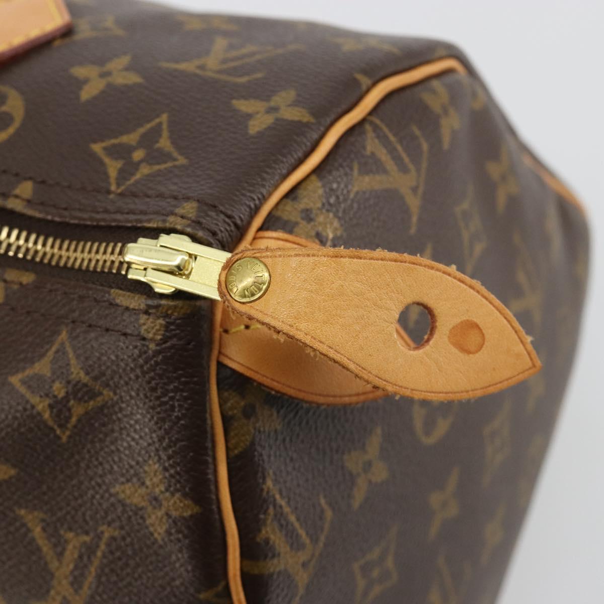 LOUIS VUITTON Monogram Speedy 30 Hand Bag M41526 LV Auth 189095SV