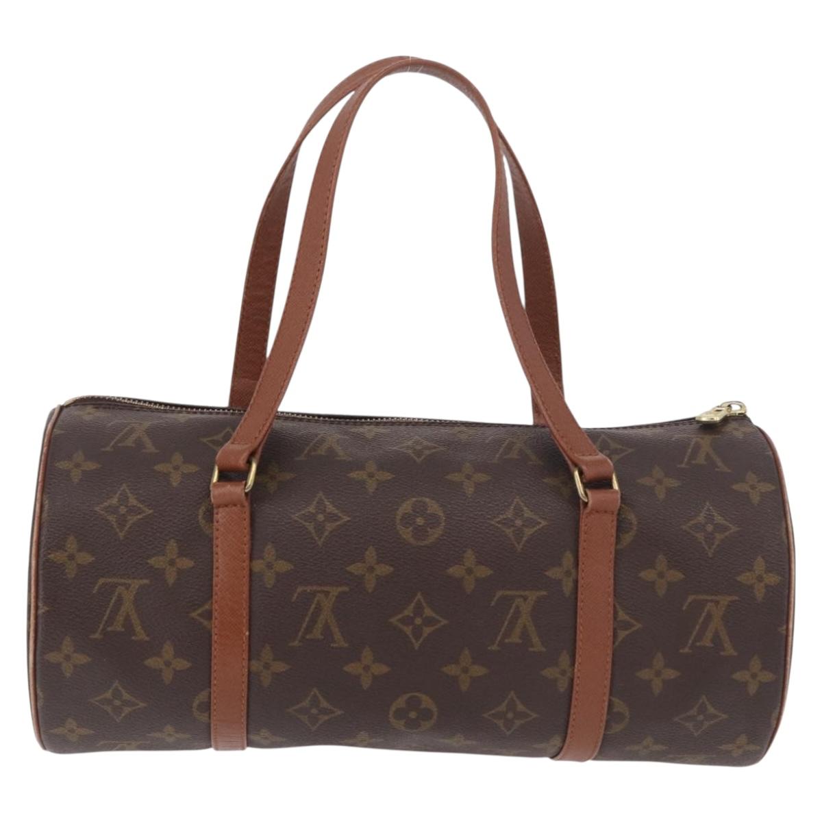 LOUIS VUITTON Monogram Papillon 30 Hand Bag M51385 LV Auth 189123A