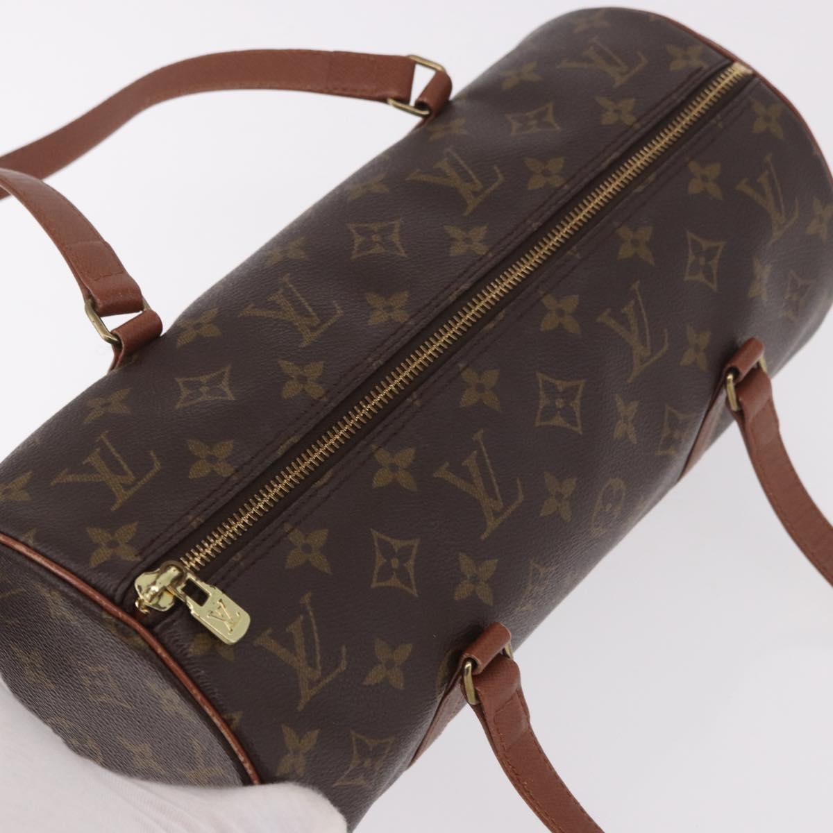 LOUIS VUITTON Monogram Papillon 30 Hand Bag M51385 LV Auth 189123A