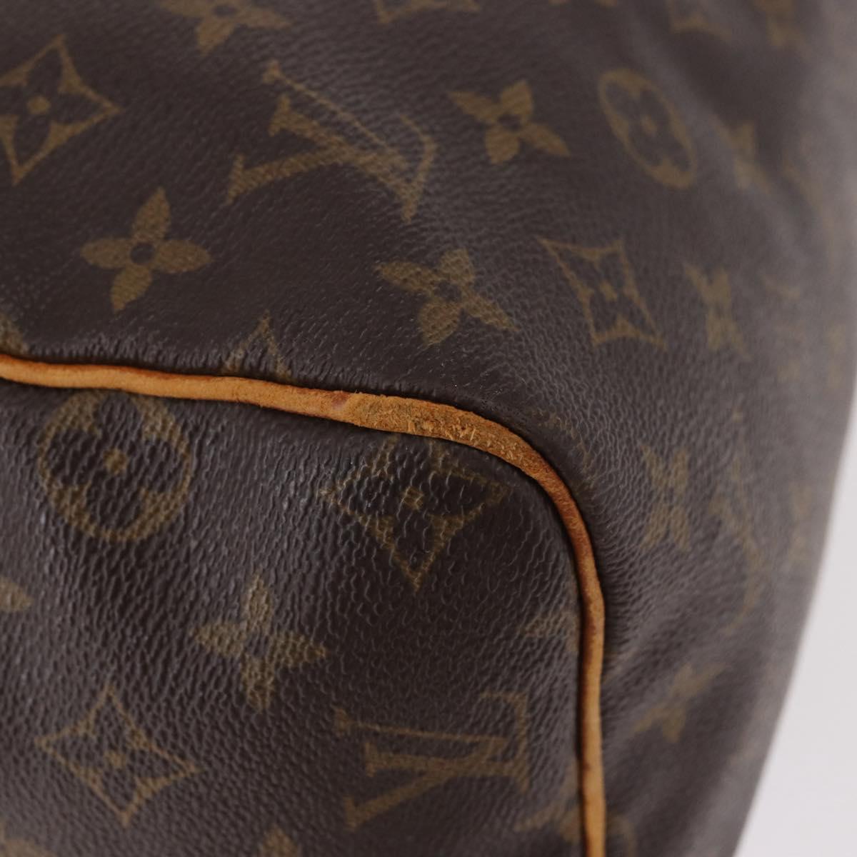 LOUIS VUITTON Monogram Speedy 30 Hand Bag M41526 LV Auth 189139