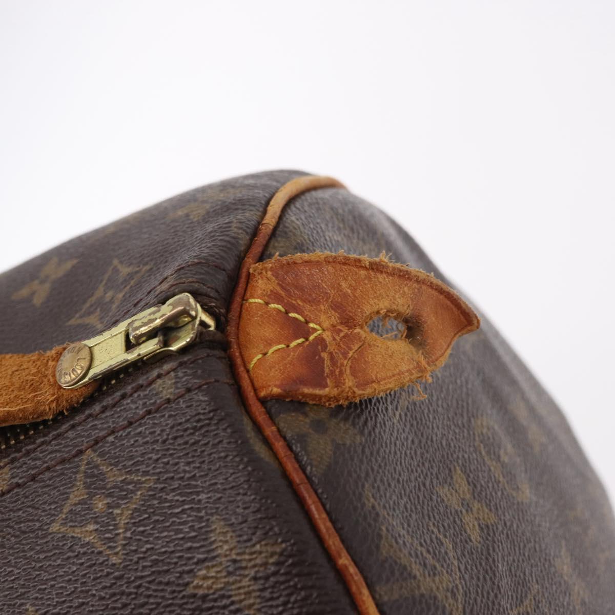 LOUIS VUITTON Monogram Speedy 30 Hand Bag M41526 LV Auth 189139