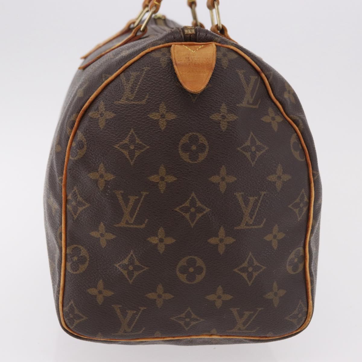 LOUIS VUITTON Monogram Speedy 30 Hand Bag M41526 LV Auth 189139