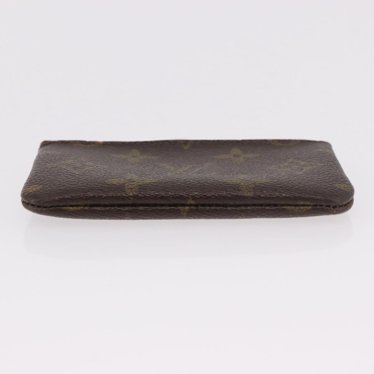 LOUIS VUITTON Monogram Pochette Cles Coin Purse M62650 LV Auth 189161