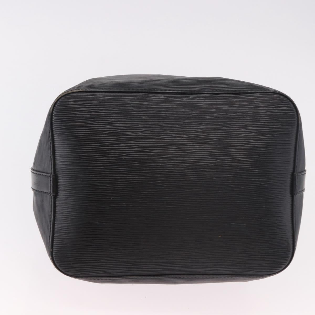 LOUIS VUITTON Epi Petit Noe Shoulder Bag Black M44102 LV Auth 189169