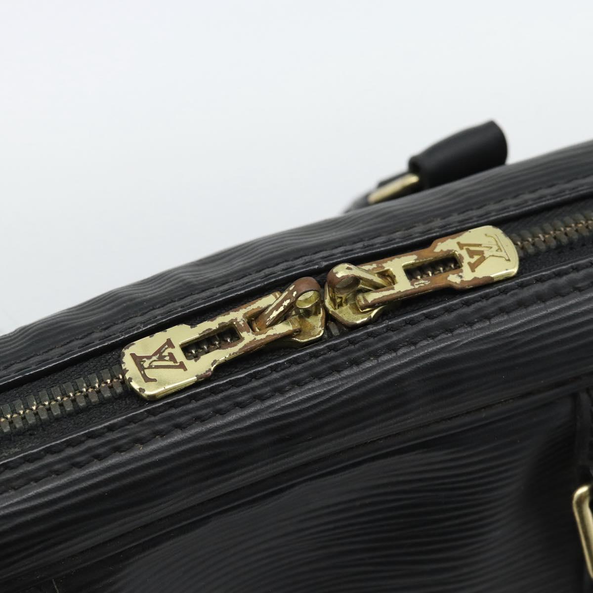 LOUIS VUITTON Epi Porte Documents Voyage Business Bag Black M54472 Auth 189171