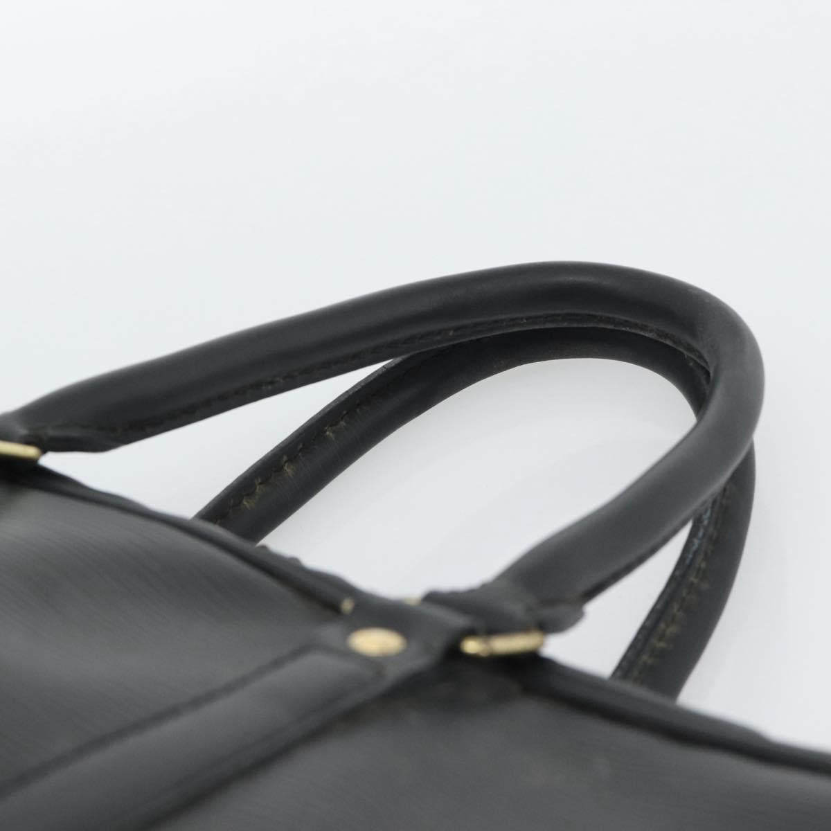 LOUIS VUITTON Epi Porte Documents Voyage Business Bag Black M54472 Auth 189171