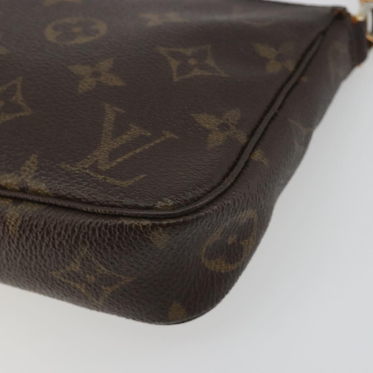 LOUIS VUITTON Monogram Pochette Accessoires Pouch M51980 LV Auth 189173
