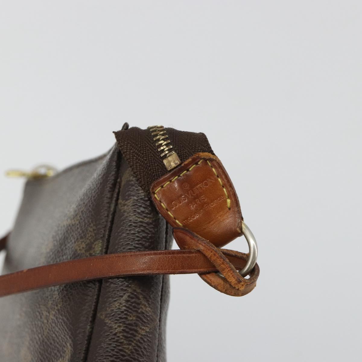 LOUIS VUITTON Monogram Pochette Accessoires Pouch M51980 LV Auth 189173