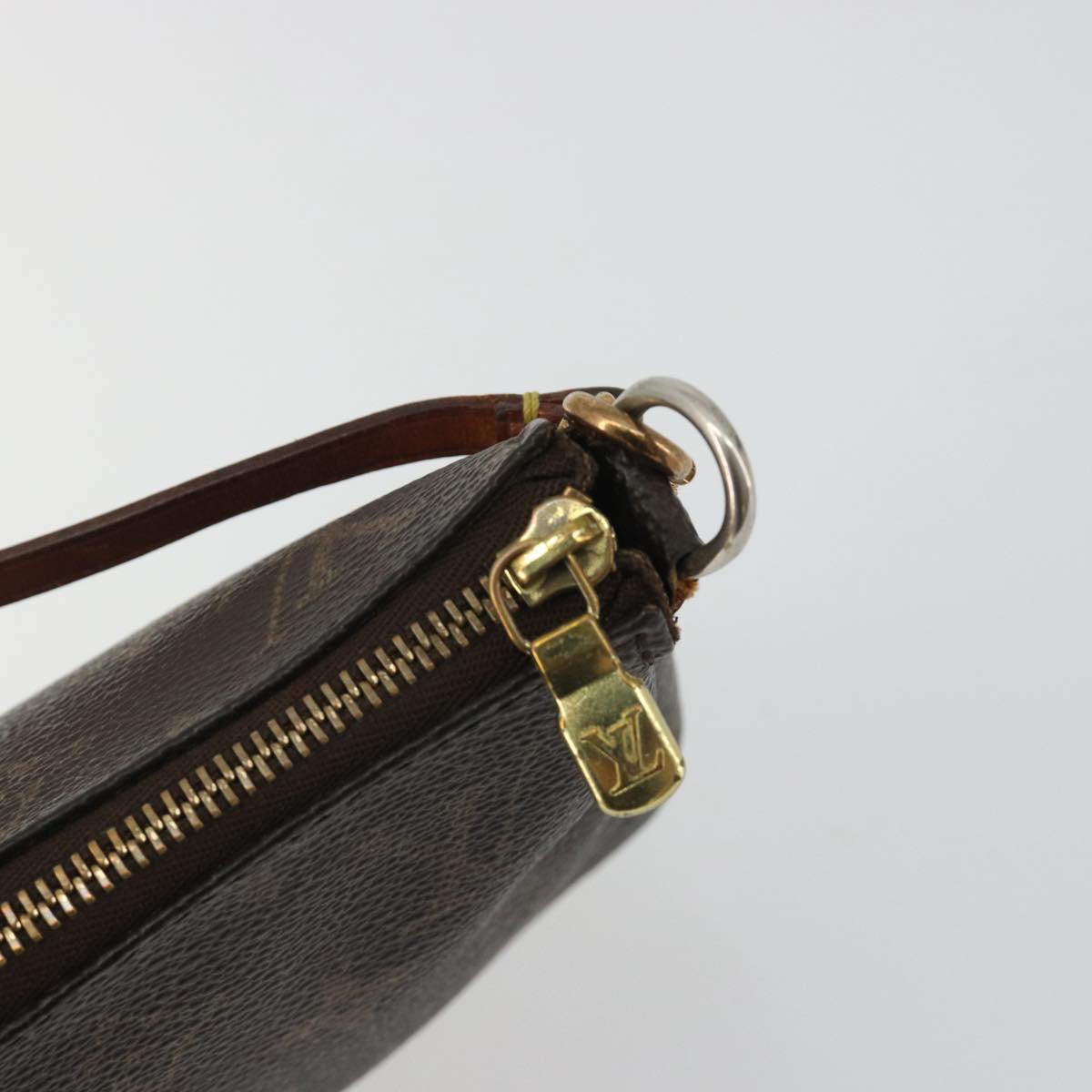 LOUIS VUITTON Monogram Pochette Accessoires Pouch M51980 LV Auth 189173