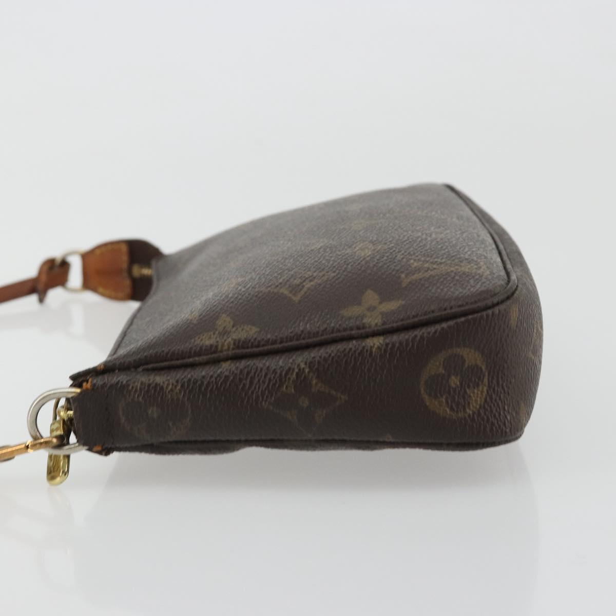 LOUIS VUITTON Monogram Pochette Accessoires Pouch M51980 LV Auth 189173