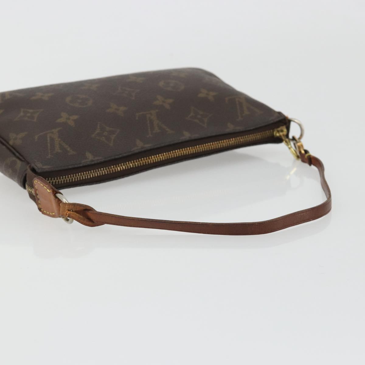 LOUIS VUITTON Monogram Pochette Accessoires Pouch M51980 LV Auth 189173