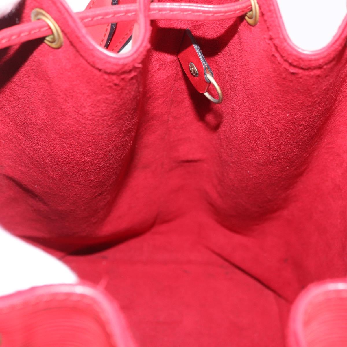 LOUIS VUITTON Epi Noe Shoulder Bag Red M44007 LV Auth 189183V