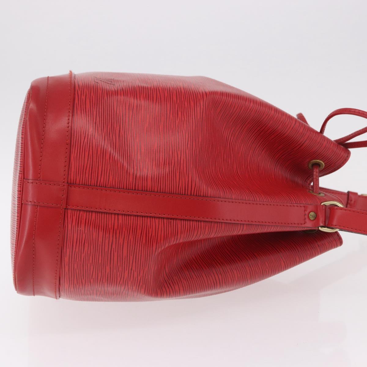 LOUIS VUITTON Epi Noe Shoulder Bag Red M44007 LV Auth 189183V