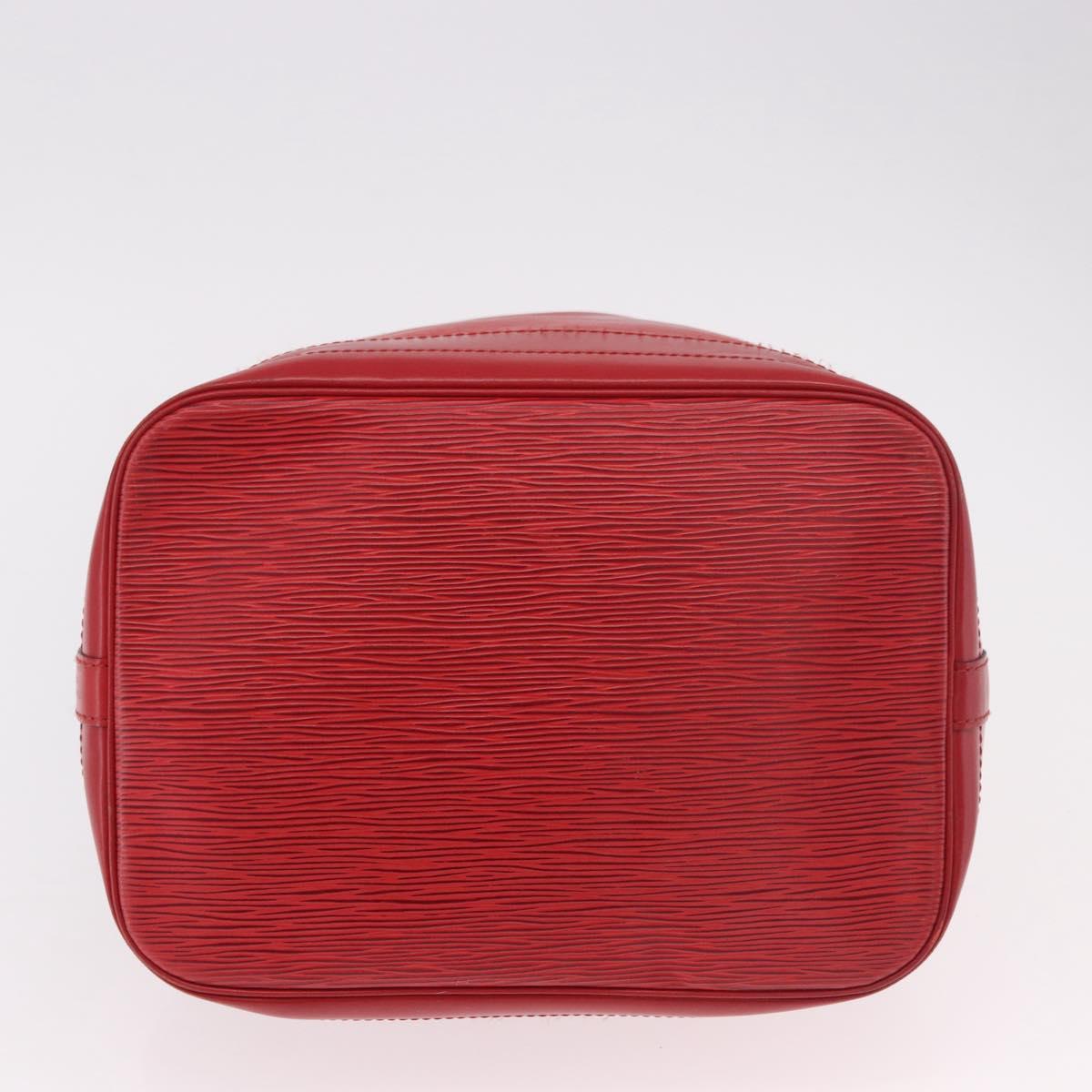 LOUIS VUITTON Epi Noe Shoulder Bag Red M44007 LV Auth 189183V