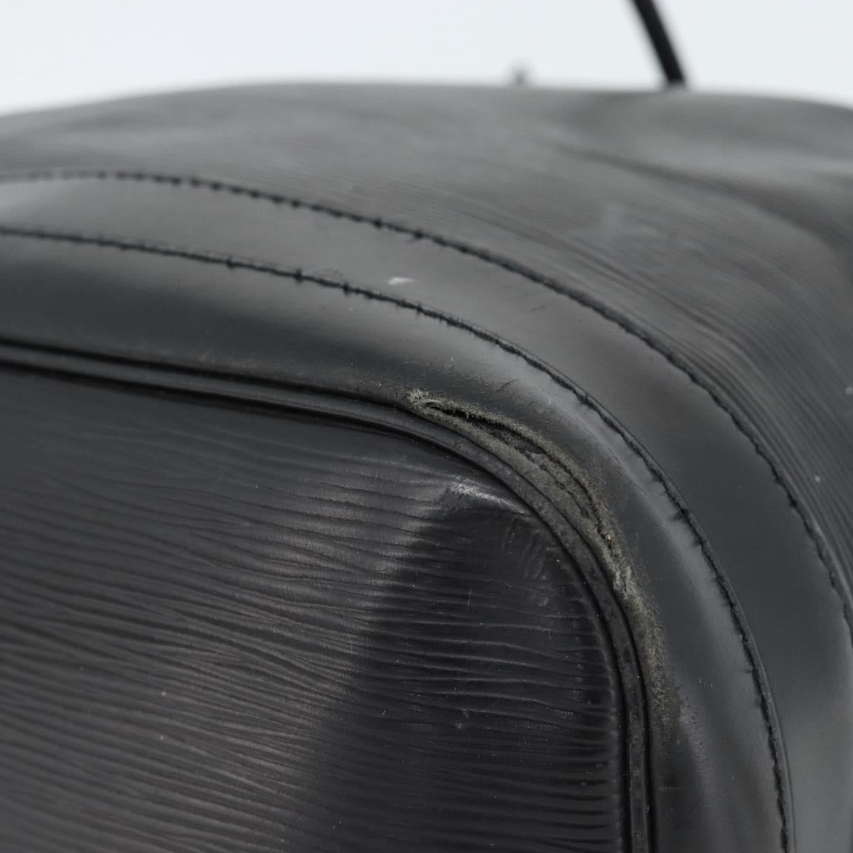 LOUIS VUITTON Epi Noe Shoulder Bag Black M44002 LV Auth 189185